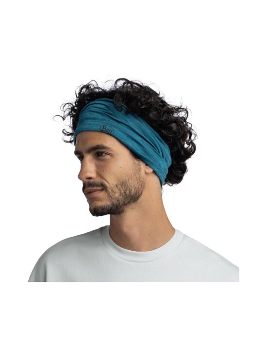 Buff - Kevyt merinovillainen tuubihuivi - 706 SOLID TEAL | Stockmann - photo 3