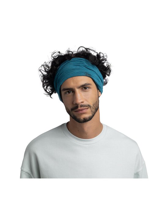 Buff - Kevyt merinovillainen tuubihuivi - 706 SOLID TEAL | Stockmann - photo 5