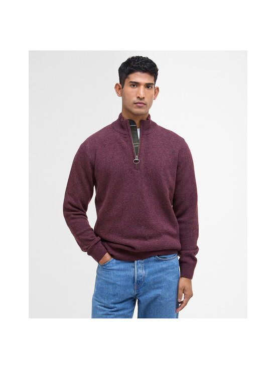 Barbour - Holden Half Zip -neule - RE77 RUBY MARL | Stockmann - photo 3