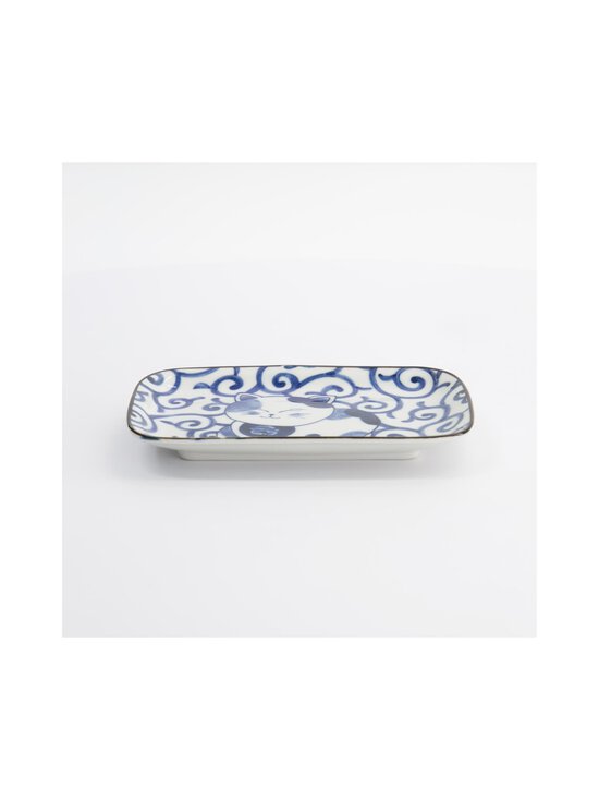 Tokyo Design Studio - Kawaii Neko -posliinilautanen - BLUE/WHITE | Stockmann - photo 5