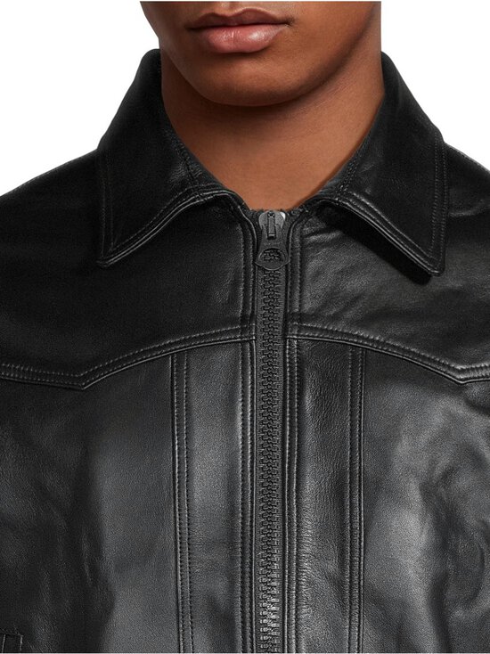 BLK DNM - Leather Jacket 77 ādas jaka - BLACK - photo 4 BLK DNM - Leather Jacket 77 ādas jaka - BLACK | Stockmann - photo 4