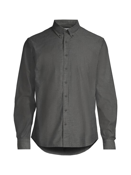ESSENTIALS by Stockmann - Eden Easy Care Modern fit -kauluspaita - GREY MEL. | Stockmann - photo 1