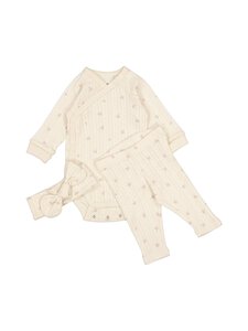 Lindex - Baby Starter Kit - aloituspakkaus vauvalle 3-osainen - 1230 LIGHT BEIGE | Stockmann
