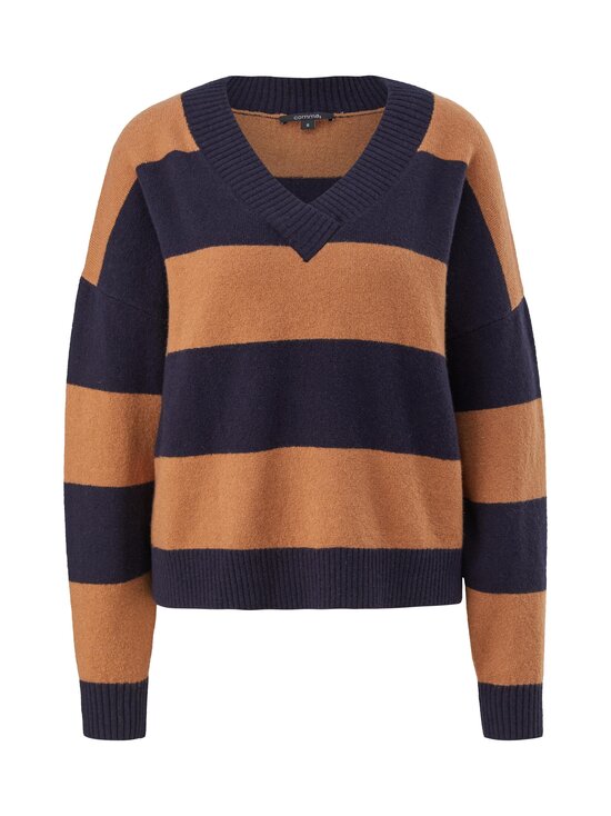 Striped-neule