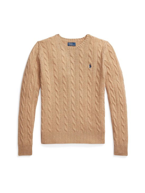 Polo Ralph Lauren - Palmikkoes kampsun Julianna - 002 COLLECTION CAMEL MELANGE | Stockmann - photo 1