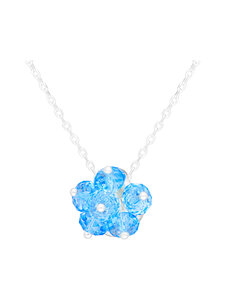 Annele - Aqua Cake -kaulakoru hopea - BLUE | Stockmann