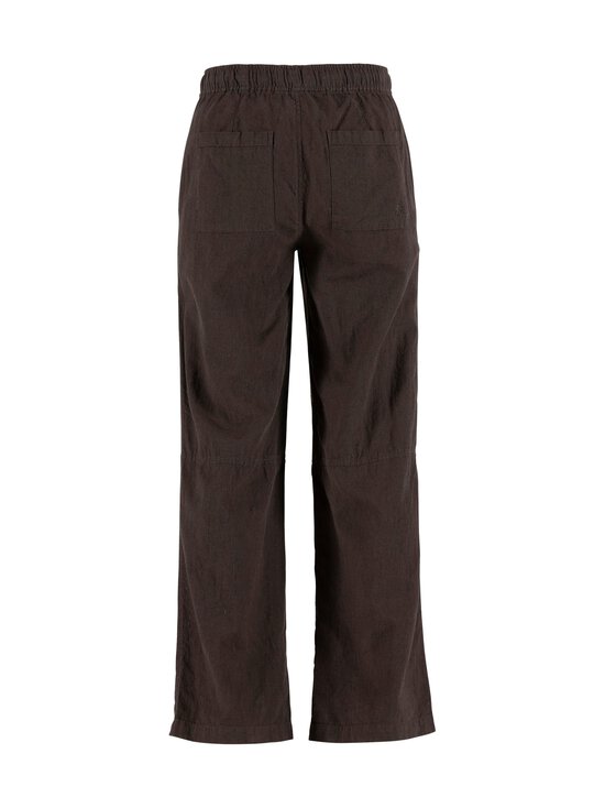 BLUE - Luca-pellavasekoitehousut - COFFEE | Stockmann - photo 2