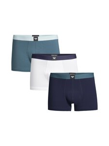 Emporio Armani - Trunk-alushousut 3 -pack - MB392 INK/ORION/WHITE | Stockmann