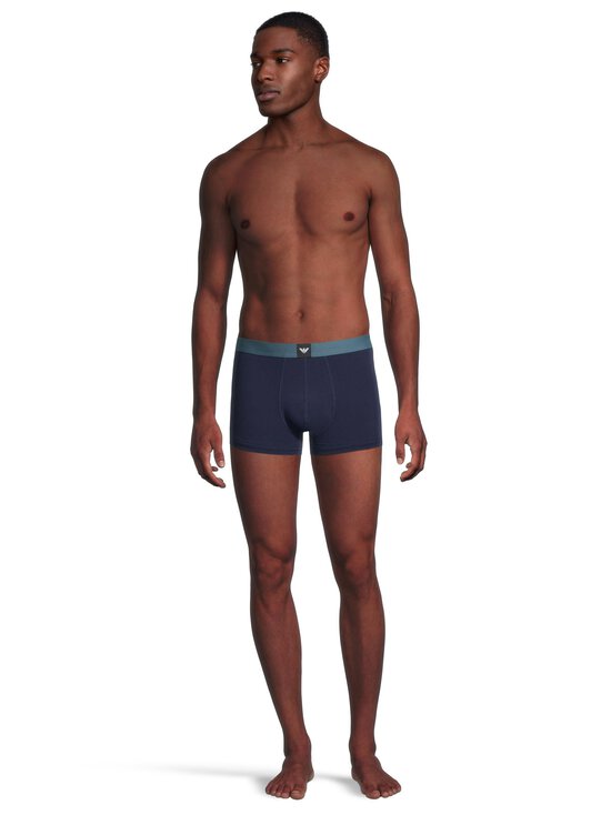 Emporio Armani - Trunk-alushousut 3 -pack - MB392 INK/ORION/WHITE | Stockmann - photo 3