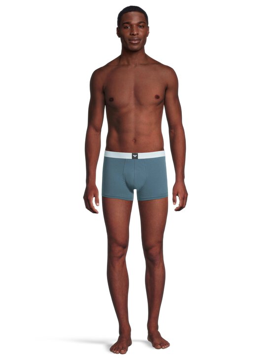 Emporio Armani - Trunk-alushousut 3 -pack - MB392 INK/ORION/WHITE | Stockmann - photo 7