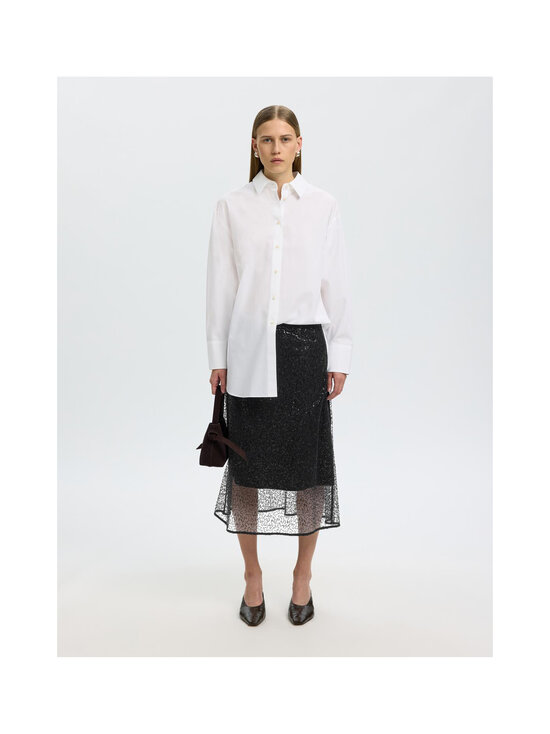 Selected - Midiseelik SlwOlina - BLACK | Stockmann - photo 3