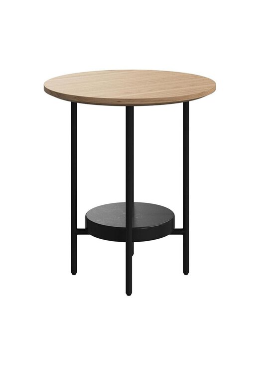 BoConcept - Madrid-sivupöytä tammi/musta ⌀ 46 cm - BROWN | Stockmann - photo 1