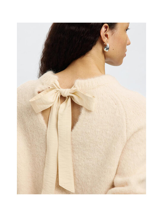 Selected - SlfGabella Bow -neule - BIRCH DETAIL:BIRCH BOW | Stockmann - photo 7