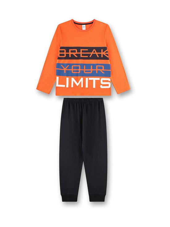 Sanetta - Moto-pyjama - 23023 FIERY CORAL - photo 1 Sanetta - Moto-pyjama - 23023 FIERY CORAL | Stockmann - photo 1