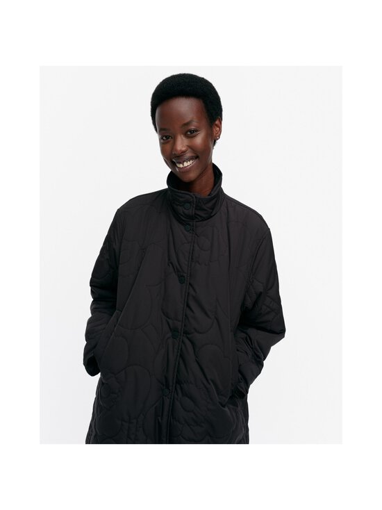 Marimekko - Keramika Piirto Unikko -kevyttoppatakki - 999 BLACK - photo 5 Marimekko - Keramika Piirto Unikko -kevyttoppatakki - 999 BLACK | Stockmann - photo 5