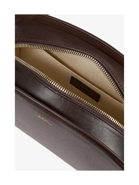 A.P.C - Demi Lune -nahkalaukku - CAE CAE DARK BROWN | Stockmann - photo 4