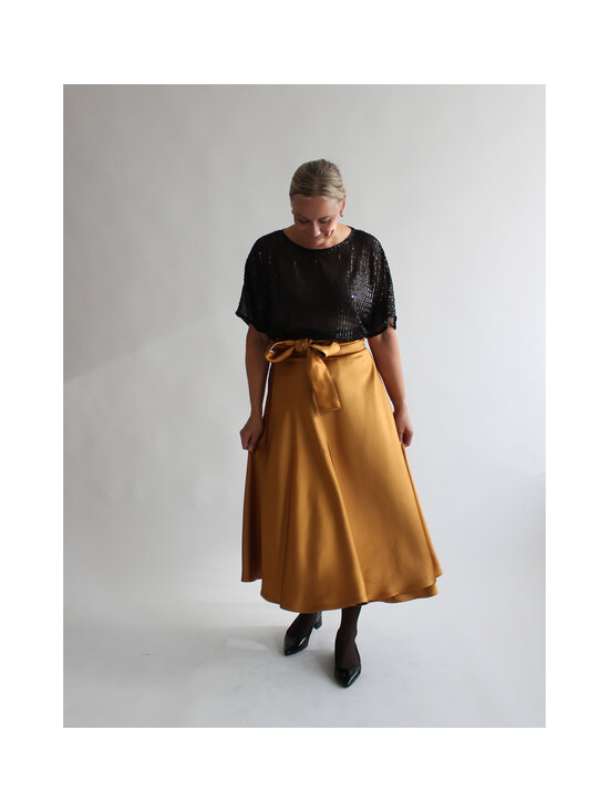 Lili Marleena - Midiseelik Shiny - GOLD | Stockmann - photo 4