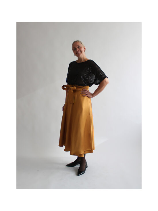 Lili Marleena - Midiseelik Shiny - GOLD | Stockmann - photo 5