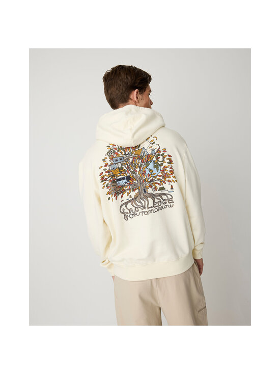 Knowledge Cotton Apparel - Relaxed Printed -huppari - 5004 WHITE MULTI | Stockmann - photo 5