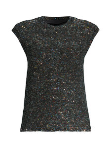 Emporio Armani - Litritega kootud topp - AF26945 MC005 MULTICOLOR BLACK | Stockmann