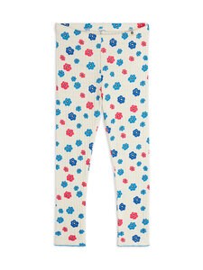 Mini Rodini - Flowers Pointelle -leggingsit - 00 MULTI | Stockmann