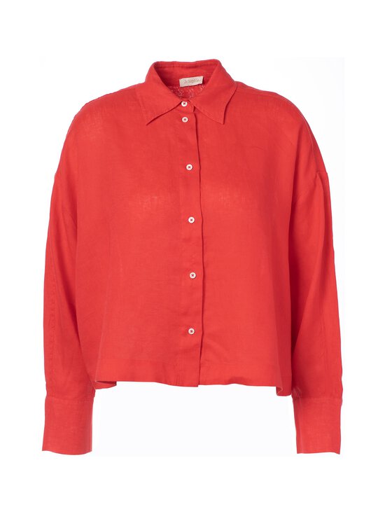 JcSophie - Laurentine-pellavapaitapusero - 671 POPPY RED | Stockmann - photo 1