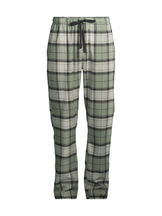 Cap Horn loungewear - Darren-flanellipyjamahousut - GREEN CHECK | Stockmann - photo 1