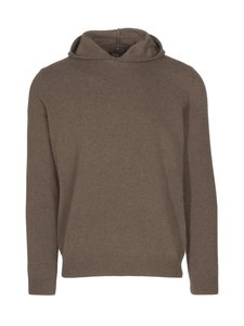 Oscar Jacobson - Pascal knitted hoodie - 406 BEIGE | Stockmann