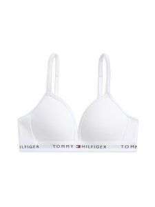 Tommy Hilfiger - Cotton Fixed Foam -rintaliivit - YBR WHITE | Stockmann