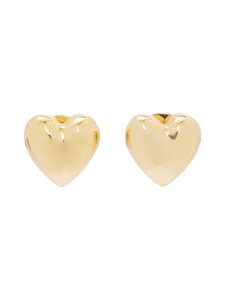 Pernille Corydon - Sweetheart-nappikorvakorut - GOLD PLATED BRASS | Stockmann