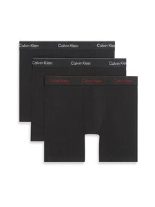 Calvin Klein Underwear - Bokseršorti, 3 gab. - 0FL BLACK W/ CHALK LOGO/BLACK W/ CURRIE | Stockmann