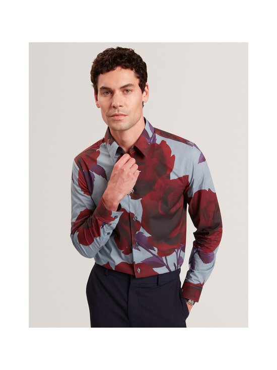Ted Baker London - Givira Regular Fit Floral Print -kauluspaita - TEAL-BLUE | Stockmann - photo 2