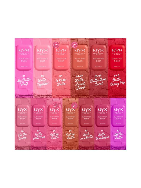 NYX Professional Makeup - Buttermelt Blush -poskipuna - 05.50 CHERRY POP | Stockmann - photo 6