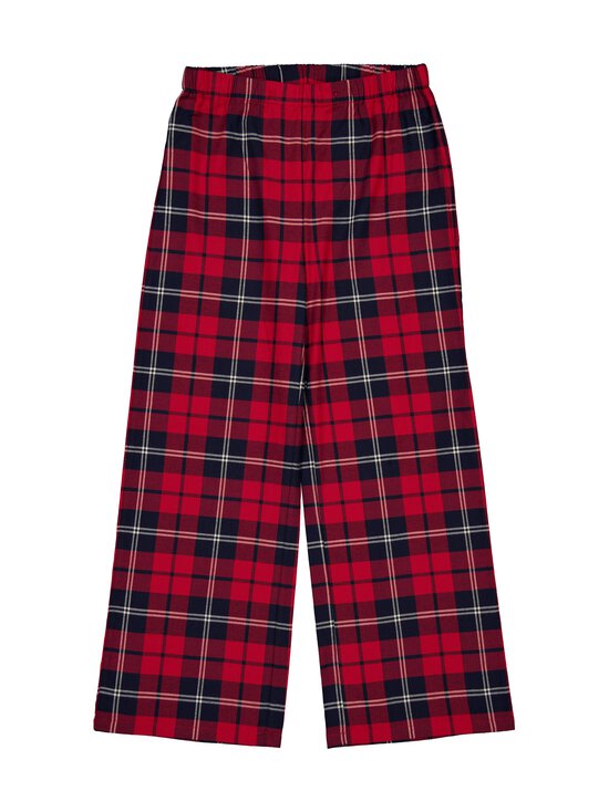 BASIC by Stockmann - Neva-flanellipyjamahousut - RED-BLUE COMBO | Stockmann - photo 1
