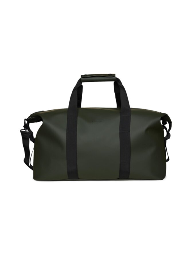 Green waterproof weekend bag