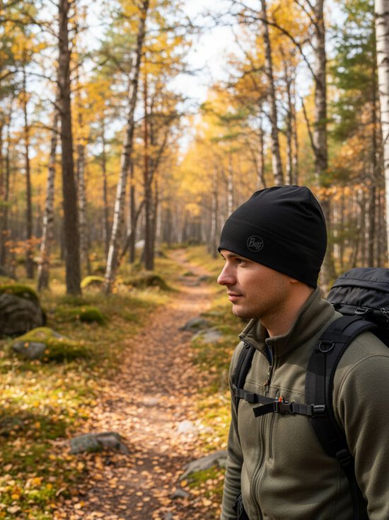 Buff - Merinovillapipo - SOLID BLACK | Stockmann - photo 2