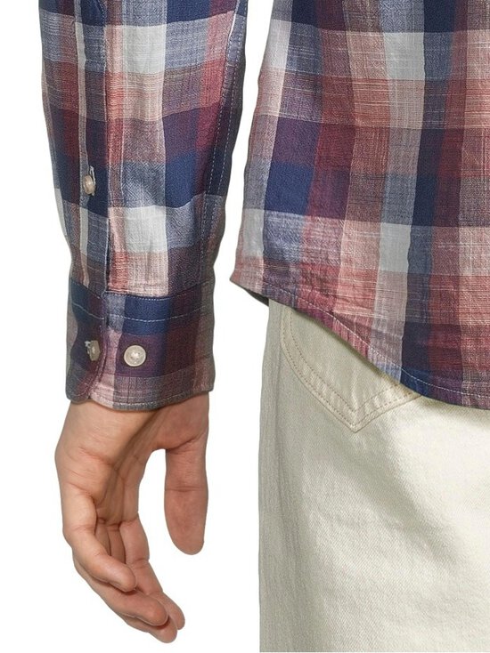 Barbour - Triiksärk Check Hillroad - RE25 RED SPICE | Stockmann - photo 6