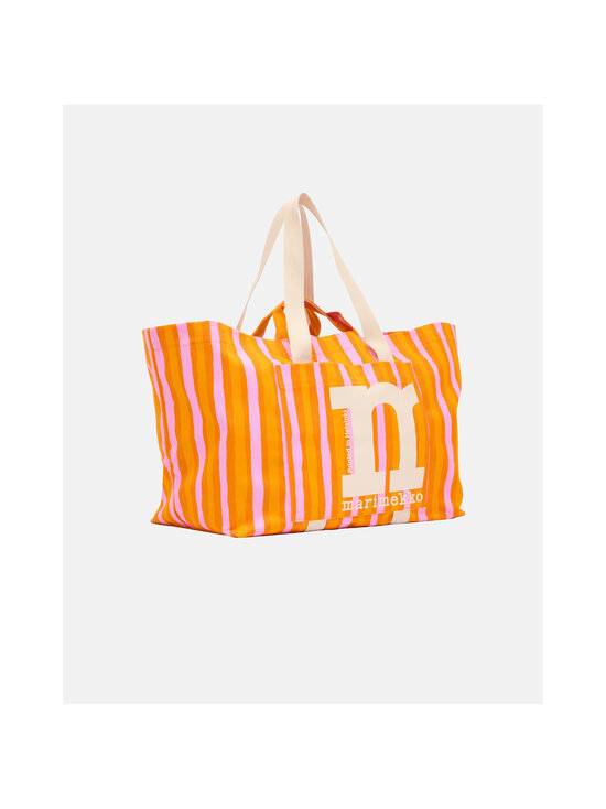Marimekko - Mono City XL Tote Piccolo -laukku - 944 ORANGE, PINK | Stockmann - photo 3