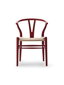 Carl Hansen&Son - CH24 Wishbone -tuoli - PUNAINEN,RUSKEA | Stockmann