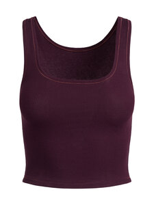 SKIMS - Topp Cotton Rib Tank - CURRANT | Stockmann