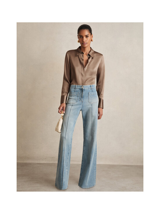 Reiss - Ameira-silkkipaita - 28 TAUPE BROWN | Stockmann - photo 2
