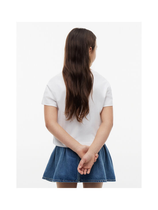 Tommy Hilfiger - Tonal Flag T-krekls - YBR WHITE | Stockmann - photo 3