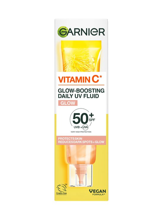 Garnier - SkinActive Vitamin C Glow Boosting SheerTint Daily UV Fluid SPF50+ tonējošs dienas krēms - NOCOL | Stockmann - photo 2