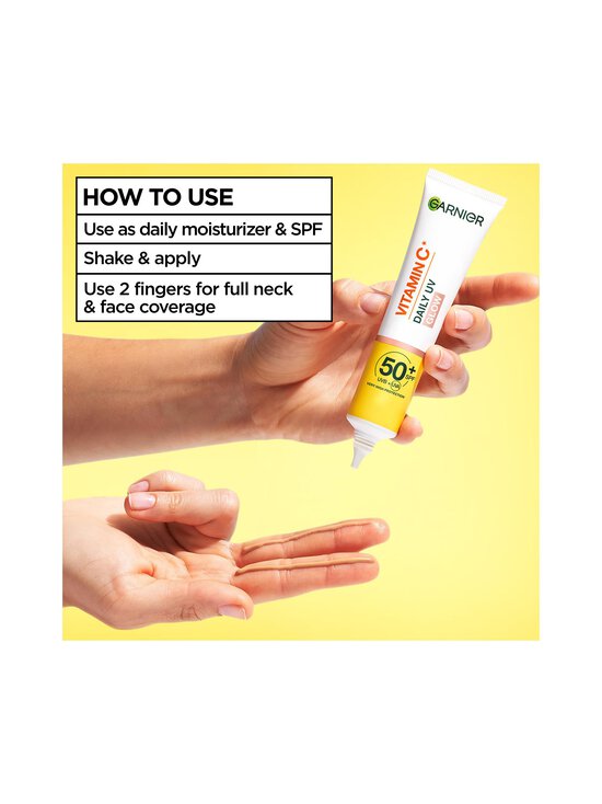Garnier - SkinActive Vitamin C Glow Boosting SheerTint Daily UV Fluid SPF50+ tonējošs dienas krēms - NOCOL | Stockmann - photo 4