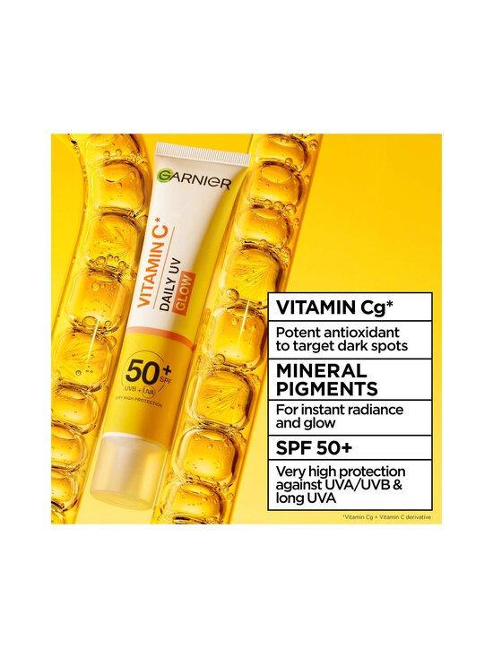Garnier - SkinActive Vitamin C Glow Boosting SheerTint Daily UV Fluid SPF50+ tonējošs dienas krēms - NOCOL | Stockmann - photo 5