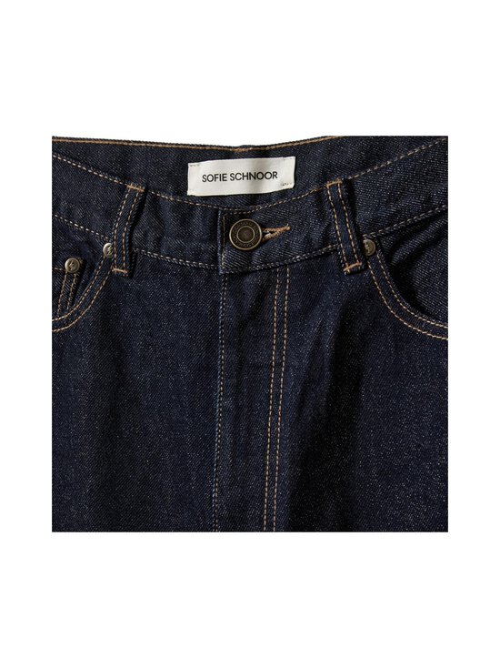 Sofie Schnoor - MishaSW Raw Regular -farkut - 5090 DARK DENIM BLUE | Stockmann - photo 3