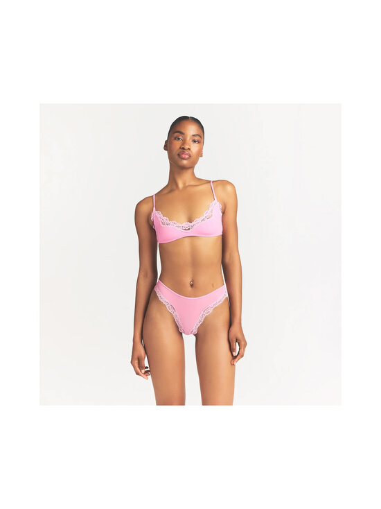 SKIMS - Fits Everybody Lace Scoop Bralette krūšturis - BUBBLEGUM TONAL | Stockmann - photo 4
