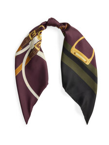 Lauren Ralph Lauren - Ruuduline sall Modern Belting - PINOT NOIR | Stockmann