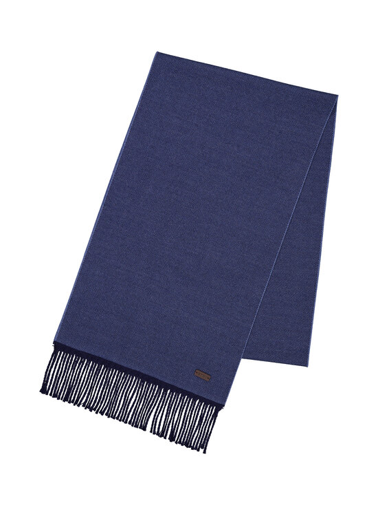 Eton - Twill-merinovillahuivi - BLUE | Stockmann - photo 1