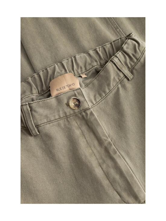 Rue de Tokyo - Püksid Patsy Faded Twill - SAGE GREEN | Stockmann - photo 2